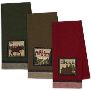 image:imageDII Woodlands Collection Dishtowel Set 18x28 in The Woods 3 PieceWalk in the Woods