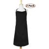 image:imageDII 100 Cotton Commercial Bib Chef ApronBlack