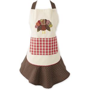 image:imageDII Womens Fall amp Thanksgiving Kitchen ApronTurkey
