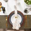 image:imageDII Autumn Afternoon Farmhouse Kitchen Thanksgiving amp Fall Dcor for Home Tablecloth 60x104 Pumpkin Plaid Orange amp GreyHarvest Check