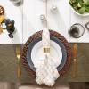 image:imageDII Autumn Afternoon Farmhouse Kitchen Thanksgiving amp Fall Dcor for Home Tablecloth 60x104 Pumpkin Plaid Orange amp GreyHarvest Check