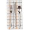 image:imageDII Autumn Afternoon Farmhouse Kitchen Thanksgiving amp Fall Dcor for Home Tablecloth 60x104 Pumpkin Plaid Orange amp GreyHarvest Check