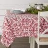 image:imageDII Damask Cotton Tablecloth 60x84 RedRed