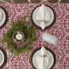 image:imageDII Damask Cotton Tablecloth 60x84 RedRed