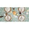 image:imageDII Floral Outdoor Tabletop Collection Water Resistant Tablecloth 60x84 Artichoke Green
