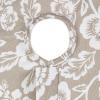 image:imageDII Floral Outdoor Zippered Tabletop Collection Water Resistant Tablecloth 60 x 84 StoneStone