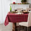 image:imageDII Glad Tidings Plaid Holiday Dining Table amp Kitchen Dcor Christmas Tablecloth 60x104 Red Buffalo Plaid120 x 60 Rectangular