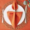 image:imageDII Harvest Market Tabletop Collection Redwood Tablecloth 60x84Burnt Orange
