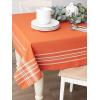 image:imageDII Harvest Market Tabletop Collection Redwood Tablecloth 60x84Burnt Orange