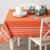 image:imageDII Harvest Market Tabletop Collection Redwood Tablecloth 60x84Burnt Orange
