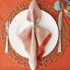 image:imageDII Harvest Market Tabletop Collection Redwood Tablecloth 60x84Burnt Orange Tonal