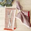 image:imageDII Harvest Market Tabletop Collection Redwood Tablecloth 60x84Burnt Orange Tonal