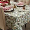 image:imageDII Heritage Holiday Sprigs Kitchen Dcor Collection Decorative Christmas Tablecloth 52x52 Christmas GreeneryChristmas Greenery