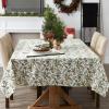 image:imageDII Heritage Holiday Sprigs Kitchen Dcor Collection Decorative Christmas Tablecloth 52x52 Christmas GreeneryChristmas Greenery