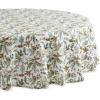 image:imageDII Heritage Holiday Sprigs Kitchen Dcor Collection Decorative Christmas Tablecloth 52x52 Christmas GreeneryChristmas Greenery