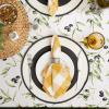 image:imageDII Olive Inspired Tabletop Collection Water Resistant Tablecloth 60 Round Mediterranean