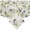 image:imageDII Olive Inspired Zippered Tabletop Collection Water Resistant Tablecloth 60 x 84 Mediterranean84 x 60 Rectangular