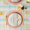 image:imageDII Spring Plaid Table Top Collection 100 Machine Washable Dress Up Your Table for Spring Easter Family Dinners Picnics and Everyday 60x8484 x 60 Rectangular