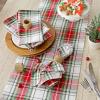image:imageDII Tartan Plaid Collection Holiday Dining Table amp Kitchen Dcor Rectangle Christmas Tablecloth 60x120 Red Green amp WhiteRed  Green  White
