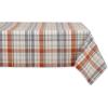 image:imageDII Autumn Afternoon Farmhouse Kitchen Thanksgiving amp Fall Dcor for Home Tablecloth 60x104 Pumpkin Plaid Orange amp GreyPumpkin Plaid  Orange  Grey