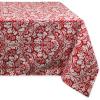 image:imageDII Damask Cotton Tablecloth 60x84 RedRed