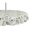 image:imageDII Olive Inspired Zippered Tabletop Collection Water Resistant Tablecloth 60 x 84 Mediterranean60 Round