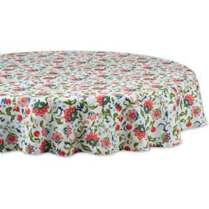 image:imageDII Garden Inspired Outdoor Tabletop Collection Water Resistant Tablecloth 60 x 120 Floral60 Round