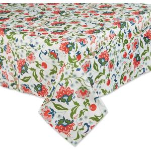 image:imageDII Garden Inspired Outdoor Tabletop Collection Water Resistant Tablecloth 60 x 120 Floral84 x 60 Rectangular
