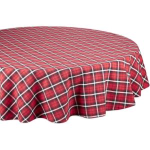 image:imageDII Glad Tidings Plaid Holiday Dining Table amp Kitchen Dcor Christmas Tablecloth 60x104 Red Buffalo Plaid70 Round