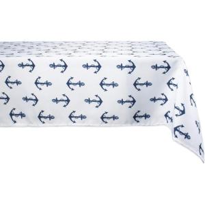 image:imageDII Outdoor Tabletop Collection Water Resistant Tablecloth 60 x 84 Anchors Away