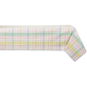 image:imageDII Spring Plaid Table Top Collection 100 Machine Washable Dress Up Your Table for Spring Easter Family Dinners Picnics and Everyday 60x8484 x 60 Rectangular
