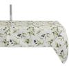 image:imageDII Olive Inspired Zippered Tabletop Collection Water Resistant Tablecloth 60 x 120 Mediterranean