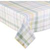 image:imageDII Sweet Spring Plaid Tabletop Collection Reusable Machine Washable Cotton Pastel Easter Dining Table Dcor Square Tablecloth 52x5252 x 52 Square