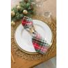 image:imageDII Tartan Plaid Collection Holiday Dining Table amp Kitchen Dcor Christmas Napkin 20x20 Red Green amp White 6 PieceRed  Green  White