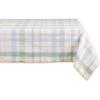 image:imageDII Sweet Spring Plaid Tabletop Collection Reusable Machine Washable Cotton Pastel Easter Dining Table Dcor Square Tablecloth 52x5252 x 52 Square