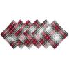image:imageDII Tartan Plaid Collection Holiday Dining Table amp Kitchen Dcor Christmas Napkin 20x20 Red Green amp White 6 PieceRed  Green  White