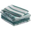image:imageDII Assorted Pattern Kitchen Collection Dishtowels amp Dishcloth Marine Blue 5 PieceNorth Sea