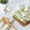 image:imageDII Assorted Pattern Kitchen Collection Dishtowels amp Dishcloth Marine Blue 5 PieceParsley Green
