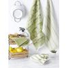 image:imageDII Assorted Pattern Kitchen Collection Dishtowels amp Dishcloth Marine Blue 5 PieceParsley Green