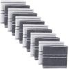 image:imageDII Basic Ribbed Terry Kitchen Basics Collection Mocha Dishcloths 12 PieceGray