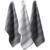 image:imageDII Basic Ribbed Terry Kitchen Basics Collection Mocha Dishcloths 12 PieceGray
