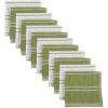 image:imageDII Basic Ribbed Terry Kitchen Basics Collection Mocha Dishcloths 12 PieceGreen