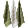 image:imageDII Basic Ribbed Terry Kitchen Basics Collection Mocha Dishcloths 12 PieceGreen