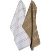 image:imageDII Basic Ribbed Terry Kitchen Basics Collection Mocha Dishcloths 12 PieceMocha