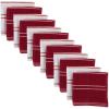 image:imageDII Basic Ribbed Terry Kitchen Basics Collection Mocha Dishcloths 12 PieceRed