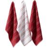image:imageDII Basic Ribbed Terry Kitchen Basics Collection Mocha Dishcloths 12 PieceRed