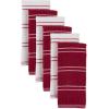 image:imageDII Basic Ribbed Terry Kitchen Basics Collection Mocha Dishcloths 12 PieceRed