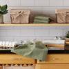 image:imageDII Basic Solid Dishtowel Collection Cotton Flat Woven Small Set 18x28 Barn Red 6 PieceArtichoke