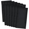 image:imageDII Basic Solid Dishtowel Collection Cotton Flat Woven Small Set 18x28 Barn Red 6 PieceBlack