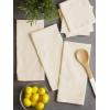 image:imageDII Basic Solid Dishtowel Collection Cotton Flat Woven Small Set 18x28 Barn Red 6 PieceNatural